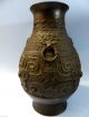 Chinese Bronze Archaic Style Vase - Interesting Example - Needs Restoration L@@k Vases photo 2