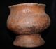 Pre - Columbian Redware Pedestal Jar Cup Found In Ecuador 1500bc - 400ad The Americas photo 1