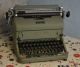 Vintage 1950 ' S Rc Allen Typewriter Sage Green Portable Usa,  Light Use Only Typewriters photo 1
