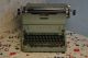 Vintage 1950 ' S Rc Allen Typewriter Sage Green Portable Usa,  Light Use Only Typewriters photo 2