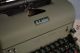 Vintage 1950 ' S Rc Allen Typewriter Sage Green Portable Usa,  Light Use Only Typewriters photo 3