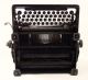 Vtg.  1927 Woodstock No.  5 Cast Iron Typewriter White Keys & Handsome Typewriters photo 8