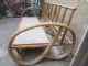 Cane Back Bentwood Beach ? Sofa Needs Cushions & Refinishing Local Pick Up Only Post-1950 photo 1
