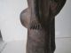 Vintage Tribal Figure African Carved Wood Statue 23 1/2 