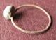 Uncleaned 16th To 19th Century Stone Ring 4 1/2 Us 15.  25mm 11381 Roman photo 5