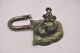 Collectible Functional Brass Lion Face Green Pad Lock Handmade Item Bl012 Locks & Keys photo 4