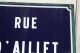 Antique Vintage French Enamel Street Sign Signs photo 4