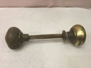 Antique Brass Rim Lock Handles photo