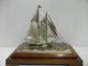 The Sailboat Of Silver980 Of The Most Wonderful Japan.  2 Masts.  Takehiko ' S Work. Other photo 3