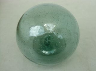 F12 Japanese Antique Glass Fishing Float Buoy Ball ø9 Cm 3.  5 