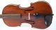Old French Violin Labeled P.  Jombar Geige Violon Violine Violino 1904 String photo 2
