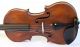 Old Fine Rare Violin Lab V.  Postiglione Geige Violon Violino Violine Viola Fiddle String photo 2