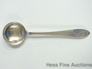 Rare Antique Tiffany Co Sterling Silver Small Cream Bouillon Soup Spoon 5.  25 In photo