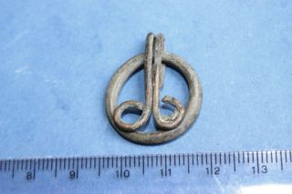 Viking/kievan Rus Bronze Amulet photo