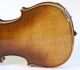 Old Fine 1/2 Or 3/4 Violin Geige Violon Violine Violino Small G.  Fiorini 1922 String photo 7