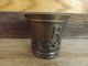 Antique Heavy Brass Mortar / Cup,  Rx Edictof 1240 Frederick Il Mortar & Pestles photo 3