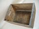Vintage Large Wood Crate Farmers & Consumers Dairy Good Boxes photo 3