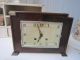 Wow Great Old 1930 ' S Art Deco Wooden Clock - Chiming - - Antique Clocks photo 2