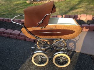 Vintage Italian Baby Carriage Stroller photo