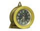 Antique Brass Chelsea Clock - U.  S.  Navy Boat Clock - Wall Or Shelf Stand,  Key Clocks photo 5