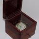 Antique Waltham Deck Watch Clock Gimbal & Wood Box U.  S.  Army C.  1911 Wwi Clocks photo 5