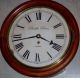 Antique Birkle Bros.  London Fusee 8 Day English Gallery Pub Station Clock Clocks photo 4