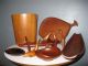 Mid Century Modern Danish Denmark Dansk Quistgaard Rosewood Bowl Tray Juhl Jhq Mid-Century Modernism photo 10