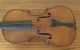Antique Germany Antonius Stardivarius Copy Full Size Violin Bow Case For Repair String photo 1