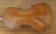 Antique Germany Antonius Stardivarius Copy Full Size Violin Bow Case For Repair String photo 2