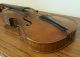 Antique Germany Antonius Stardivarius Copy Full Size Violin Bow Case For Repair String photo 3