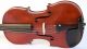 Old Fine Violin Labeled Fagnola 1912 Geige Violon Violine Violino Viola Italian String photo 2