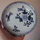 Antique Blue & White Chinese Plate Saucer Qing Dynasty Plates photo 2