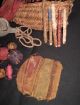 Authentic Pre Columbian Weaver Basket Chancay Very Rare The Americas photo 3