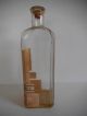 Antique Howe & French Boston Bay Rum Poison Bottle With Labels Bottles & Jars photo 4