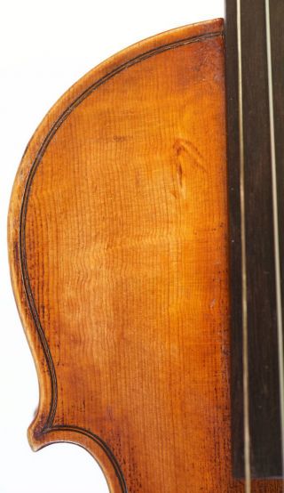 Old Fine French Violin Lab Pique 1809 Geige Violon Violino Viola Violine Antique photo