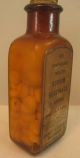 3 Old Sharp & Dohme Vintage Medicine - Pharmaceutical Brown Bottles Bottles & Jars photo 2