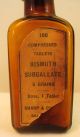 3 Old Sharp & Dohme Vintage Medicine - Pharmaceutical Brown Bottles Bottles & Jars photo 3
