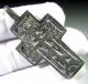 Perfect Late Medieval Decorated Bronze Cross Pendant - Wearable Artifact - A62 Roman photo 1