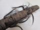 Antique Nagaland Headhunter War Axe Dao (sword,  Mace) India photo 5
