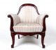Antique Mahogany Armchair Swedish Parlour Chair Lounge Chair 1900-1950 photo 2