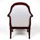 Antique Mahogany Armchair Swedish Parlour Chair Lounge Chair 1900-1950 photo 7