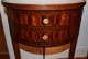 Matching Antique Parquetry Louis Xv Style Sofa End Tables 1800-1899 photo 9