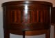 Matching Antique Parquetry Louis Xv Style Sofa End Tables 1800-1899 photo 5