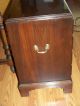 Ethan Allen Georgian Court Cherry 4 Drawer Silver Chest - End Table - Night Stand Other photo 3