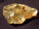 Small Prehistoric Tool Or Core Made From Libyan Desert Glass Egypt 7.  31g Neolithic & Paleolithic photo 1