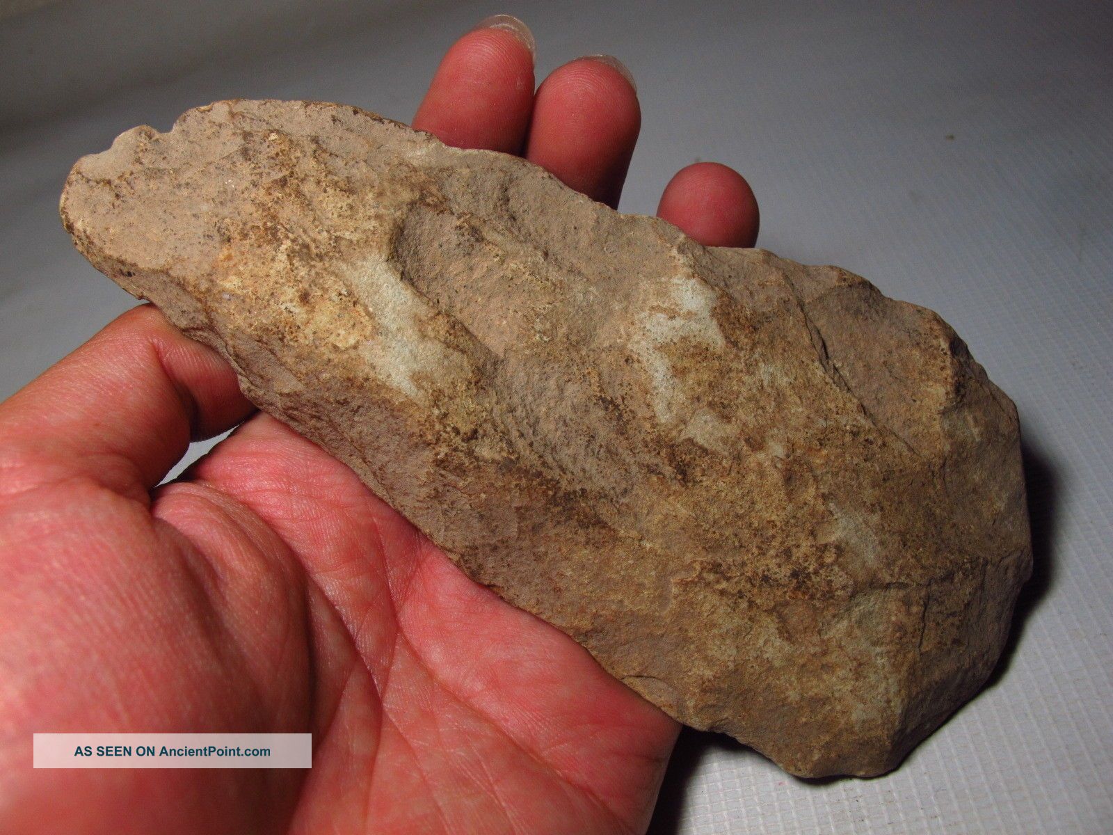 Paleolithic Laos Celt Ax Adze 5.  7inch Stone Tool Artifact / Menhir Area [x5] Neolithic & Paleolithic photo