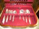 Stunning Mid Cent Alvin Spring Bud Sterling Silver Flatware/silverware Service - 8 Flatware & Silverware photo 1
