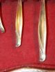Stunning Mid Cent Alvin Spring Bud Sterling Silver Flatware/silverware Service - 8 Flatware & Silverware photo 4