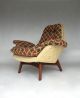 Rare Vintage Adrian Pearsall Craft Assoc.  Mid Century Modern Walnut Lounge Chair Post-1950 photo 2