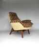 Rare Vintage Adrian Pearsall Craft Assoc.  Mid Century Modern Walnut Lounge Chair Post-1950 photo 4